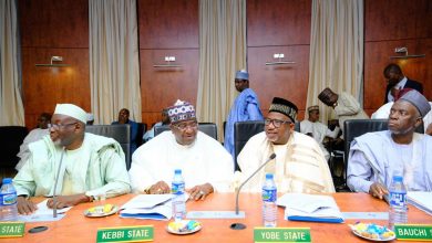 'Northern Governors and Traditional Rulers at the joint NSGF meeting in Kaduna,December 1,2025'